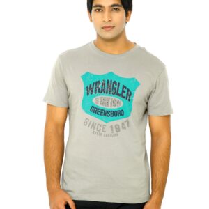 Wrangler Men Wrangler Station Grey T-Shirts