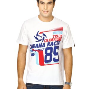 Puma Men Heroes Graphic White Tshirts