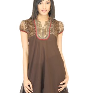 Aneri Women Himani Brown Kurta