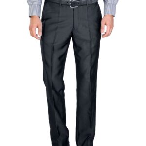 Peter England Men Black Formal Trousers