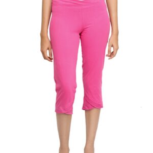 Urban Yoga Women Pink Capris