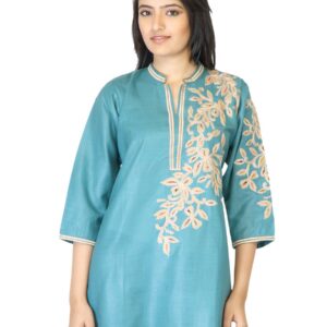 Aneri Women Blue Zara Kurta
