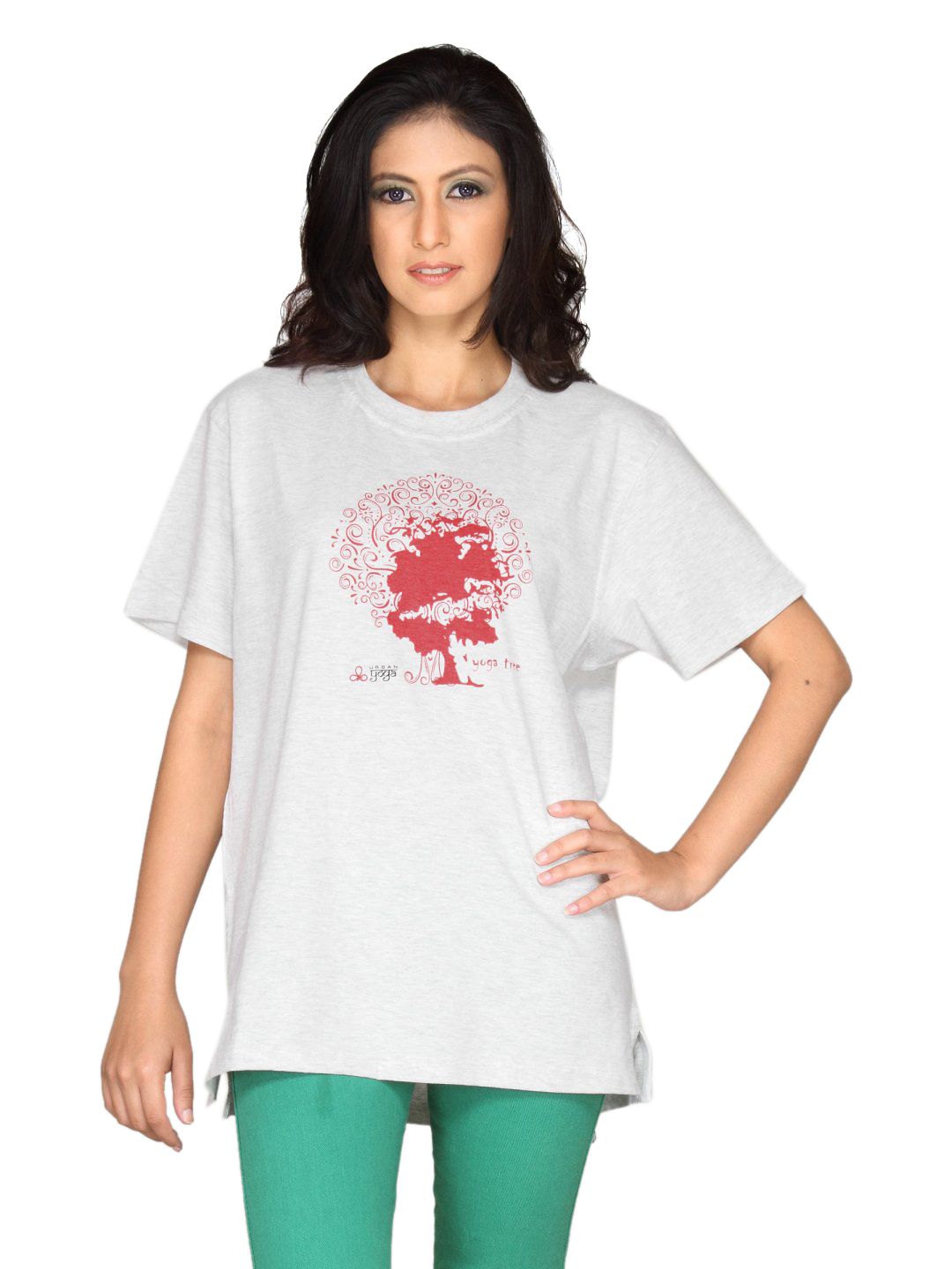 Urban Yoga Women's White T-shirt