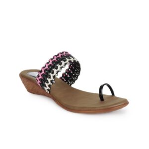Portia Women Black Wedges