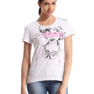 Puma Women Jane White T-shirt