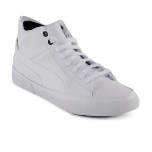 Puma Men Street Step Mid White Shoes