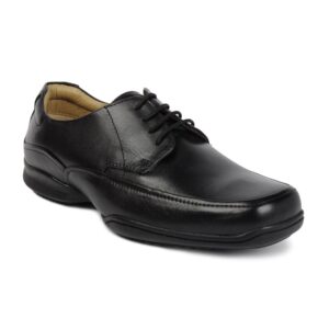 Hush Puppies Men Lace-up Oxfords Black Formal Shoes
