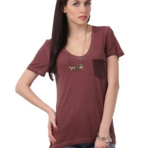 French Connection Women Rust Top