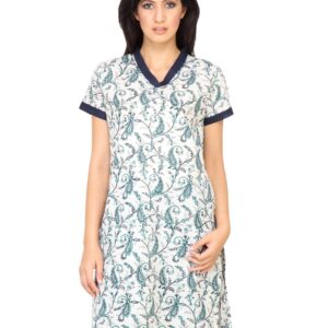 Vishudh Women Floral Print White Kurta
