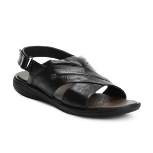 Franco Leone Men Black Sandals