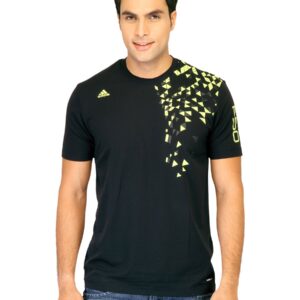 ADIDAS Men F50 Cl Tee Black T-Shirts