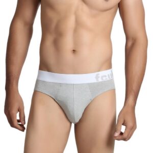 FCUK Underwear Men Grey Melange Brief