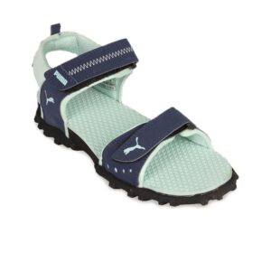 Puma Women Green Navy Baby Blue Floater