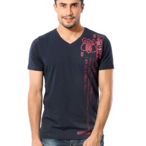 Spykar Men Cult Navy Blue T-shirt