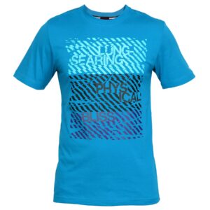 Nike Men Printed Blue Tshirts