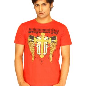Guerrilla Men's Judgement Day Red T-shirt