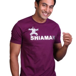 Reebok Men Plum Shiamak Purple T-shirt