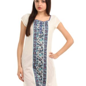 W Women White Kurta