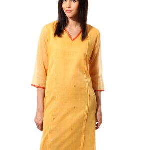 Fabindia Women Mustard Kurta
