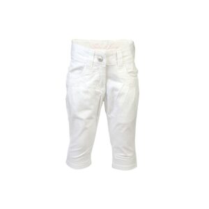 Gini and Jony Kids Girls Solid White Capris
