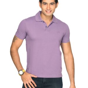 s.Oliver Men's Polo Purple T-shirt