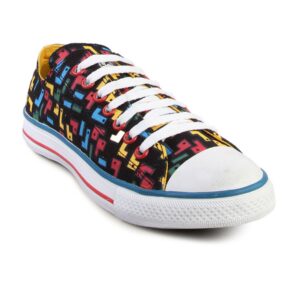 Converse Men's Chuck Taylor Digital Print Ox Black Canvas Shoe