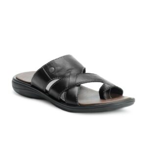 Franco Leone Men Black Slippers