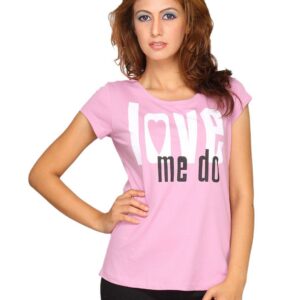 Beatles Women's Love Me DO Lavender T-shirt