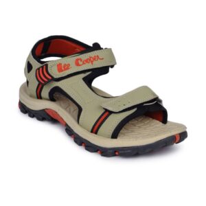 Lee Cooper Men Beige Sandals