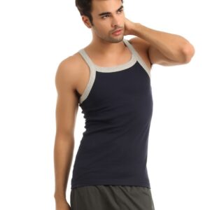 Hanes Men Navy Blue Innerwear Vest