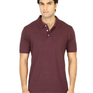Proline Men Maroon Polo T-Shirt