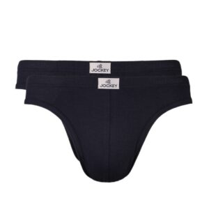 Jockey MC Mens Navy Blue Pack of two Briefs 8003