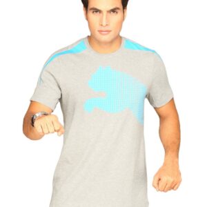 Puma Men's Sports Grey T-shirt