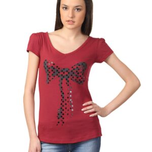Tokyo Talkies Women Red Top