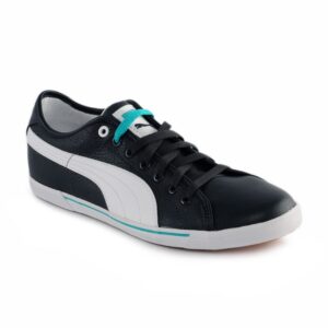 Puma Unisex Benecio Leather Blue Shoes