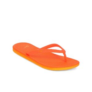 Nike Women Orange Solarsoft Thong Flip Flops