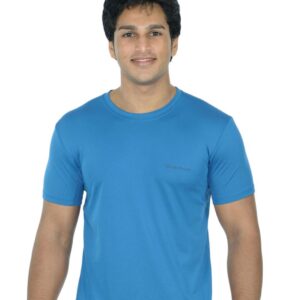Quechua Men Sweat Proof Blue T-shirt
