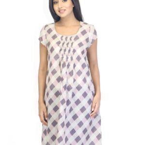 W Women Printed Beige Kurta
