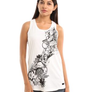 ADIDAS Women White T-shirt