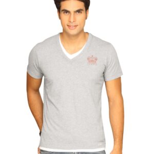 s.Oliver Men's Godfathers Crown Grey T-shirt