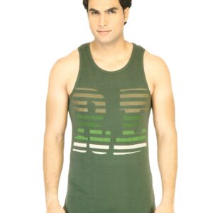 Facit Men Smart Olive Innerwear Vest