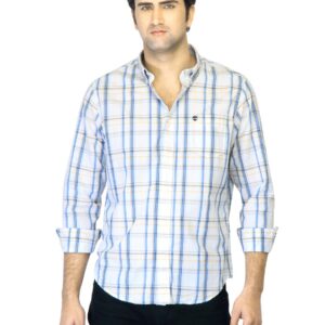 Timberland Men White Claremont Plaid Shirt