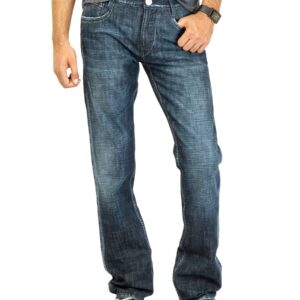 Flying Machine Men Midrise Blue Jeans