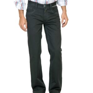Basics Men Black Trousers