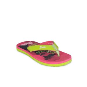 Barbie Pink Girls Slippers