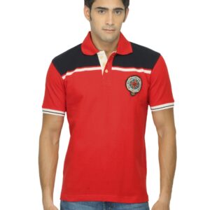 Proline Men Red Polo T-shirt