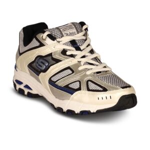 Skechers Men's White Navy Shoe