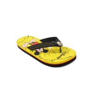 Disney Unisex Kids Mickey Mouse Yellow Flip Flops