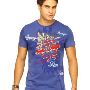 Mr.Men Men's Strong Blue T-shirt