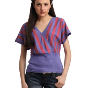 Remanika Women Striped Pink Top